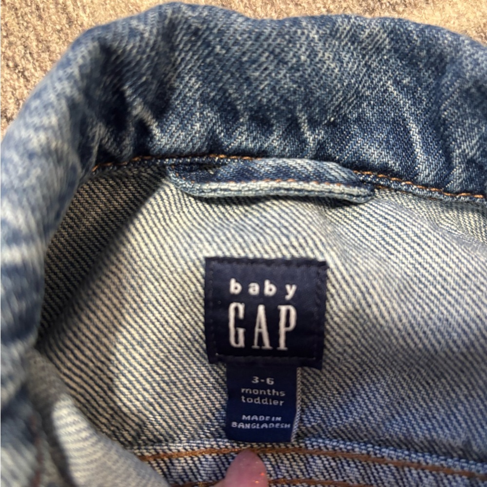 GAP Baby Light Blue Denim Jacket